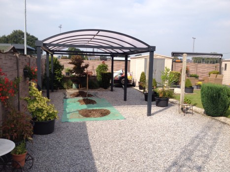 Aluminium carports