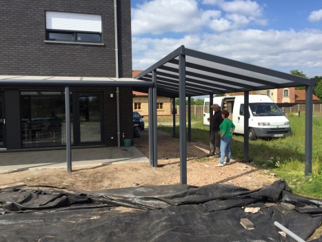 Aluminium carports