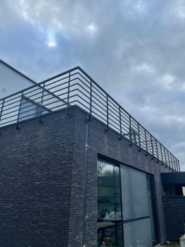 Trapleuningen en balustrades