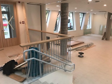 Trapleuningen en balustrades