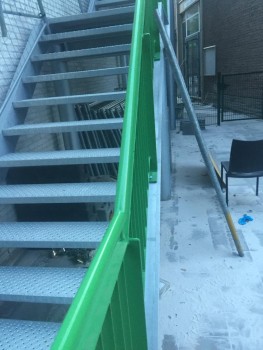 Trapleuningen en balustrades