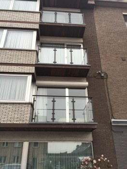 Trapleuningen en balustrades